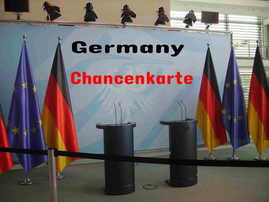 Germany point based visa immigration, chancekarte